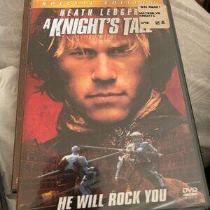 A Knight's Tale DVD 2001 Special Edition Heath Ledger Factory Sealed